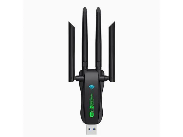 Alt view image 7 of 8 - WiFi6 Bluetooth wireless network card, WiFi receiver, Bluetooth adapter, 5.4 driverless, 5G dual-band plug and play