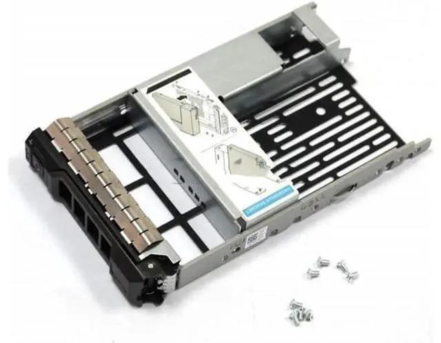 Alt view image 8 of 10 - Aomoproing 2.5" to 3.5" Hard Drive Adapter for PowerEdge T330 T430 T630 T410 T310 R310 3.5INCH HDD Tray Caddy Bracket