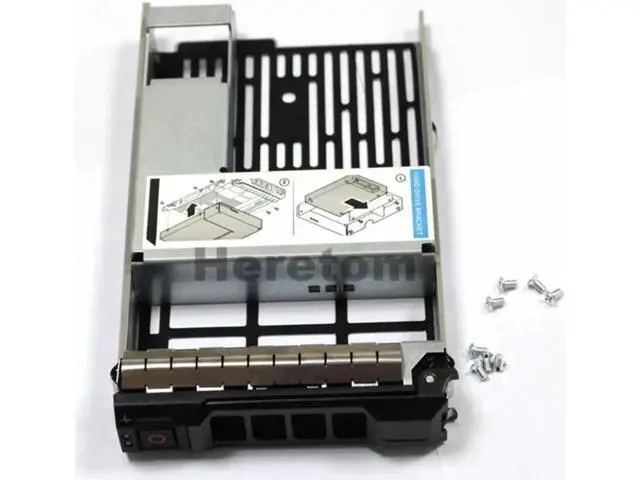 Alt view image 10 of 12 - Aomoproing 2.5" to 3.5" Hard Drive Adapter for PowerEdge T330 T430 T630 T410 T310 R310 3.5INCH HDD Tray Caddy Bracket