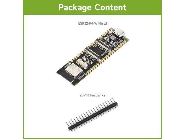 Alt view image 9 of 14 - ESP32-P4-WIFI6 High-Performance Development Board, Based On ESP32-P4 and ESP32-C6, Supports Wi-Fi 6 and Bluetooth 5/BLE, Board Only