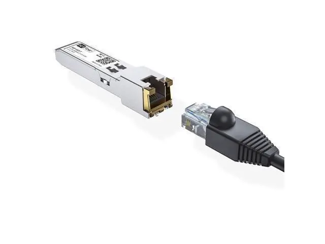 Alt view image 11 of 12 - H!Fiber Auto-Negotiation SFP to RJ45 Module, 10/100/1000BASE-T Ethernet Transceiver for Cisco GLC-T(10/100/1000)/SFP-GE-T(10/100/1000), Cisco Meraki and More, up to 100m (328 Ft),2 Pack