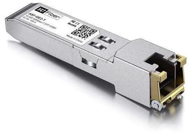 Alt view image 10 of 12 - H!Fiber Auto-Negotiation SFP to RJ45 Module, 10/100/1000BASE-T Ethernet Transceiver for Cisco GLC-T(10/100/1000)/SFP-GE-T(10/100/1000), Cisco Meraki and More, up to 100m (328 Ft),2 Pack