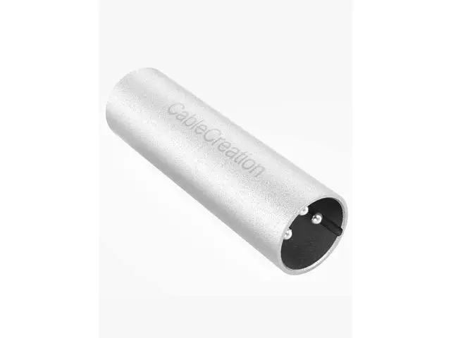 Alt view image 11 of 14 - [5-Pair XLR Female to Female & XLR Male to Male 3PIN Adapter Connector Compatible Microphone,Mixer,Silver