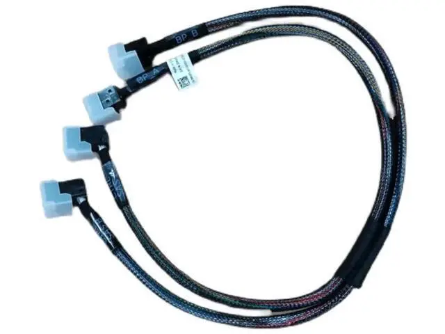 Alt view image 2 of 2 - MV0P5 SFF-8643 to SFF-8643 SAS Hard Disk Backplane Cable, Array Card RAID Cable Replacement for Dell PowerEdge T630 Server PERC H330 H730 H730P