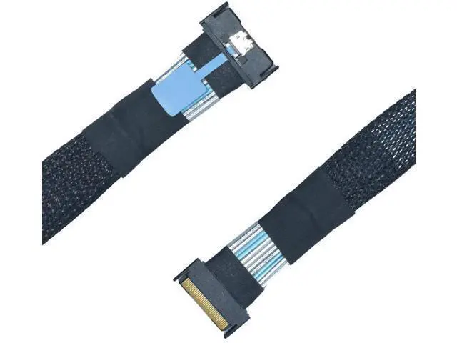 Alt view image 13 of 14 - PCIe Gen5 MCIO 8i Cable, MCIO x8 to MCIO x8 High-Speed Interconnect Cable, 1.6 Feet (50 CM)