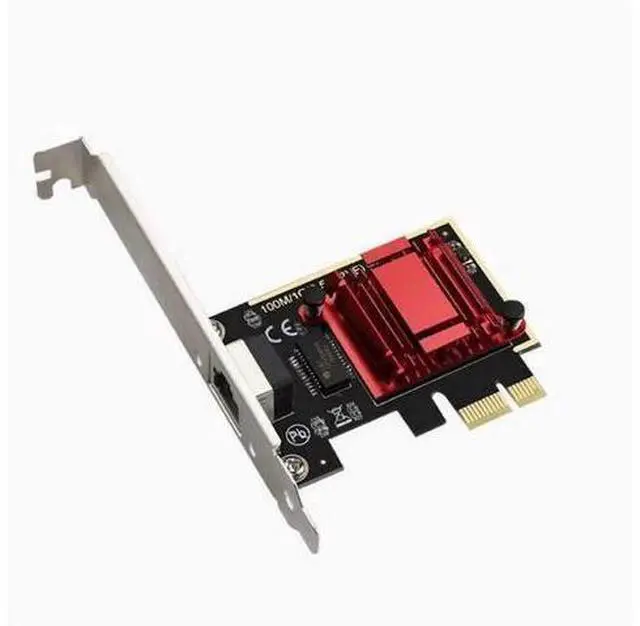 Alt view image 2 of 2 - Single-port 2.5G RTL8125B chip PCIe x1 Gigabit NIC Server NIC E1G44ET2