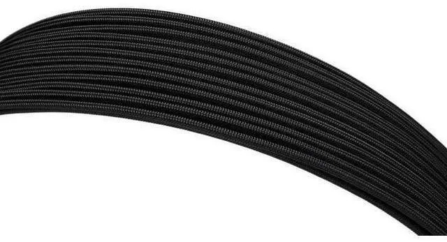 Alt view image 8 of 12 - Black Braided Sleeved PSU Extension Cable Kit, 18AWG ATX 24Pin + EPS 8Pin + PCIe 8Pin with Cable Combs for Motherboard & GPU