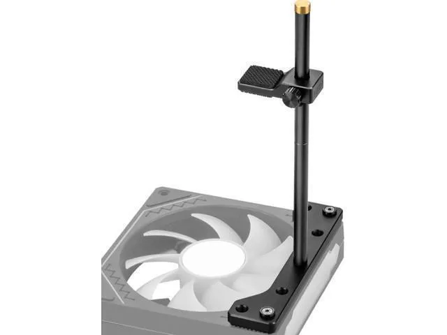 Alt view image 7 of 12 - Aomoproing GPU Support Bracket, GPU Holder Stand, Adjustable GPU Sag Bracket Graphics Card Support for 12cm Fan Mount CNC Aluminum (0.63-6.3inch)