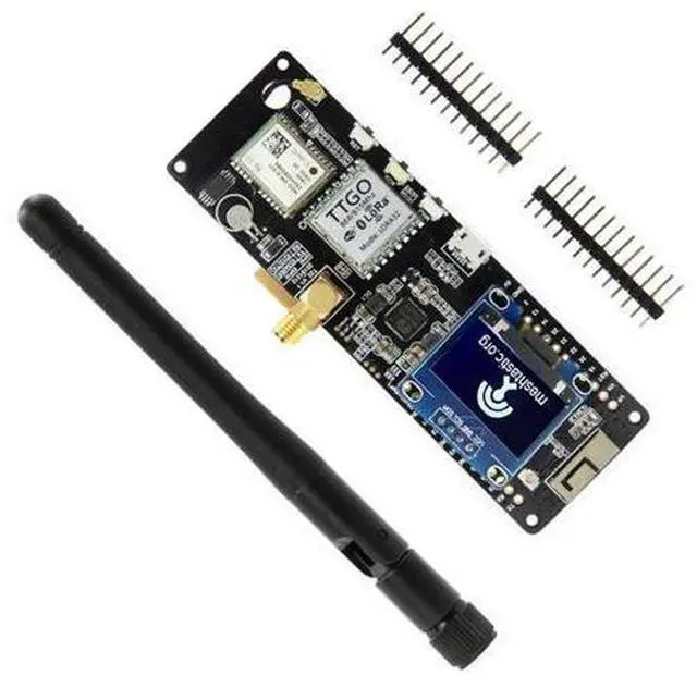 Alt view image 12 of 12 - Meshtastic-t-beam V1.1,soporte de batería con OLED, V1.1,ESP32,433/868/915 Mhz, WiFi, Bluetooth, ESP32, GPS, NEO-6M,SMA923(915Mhz OLED)