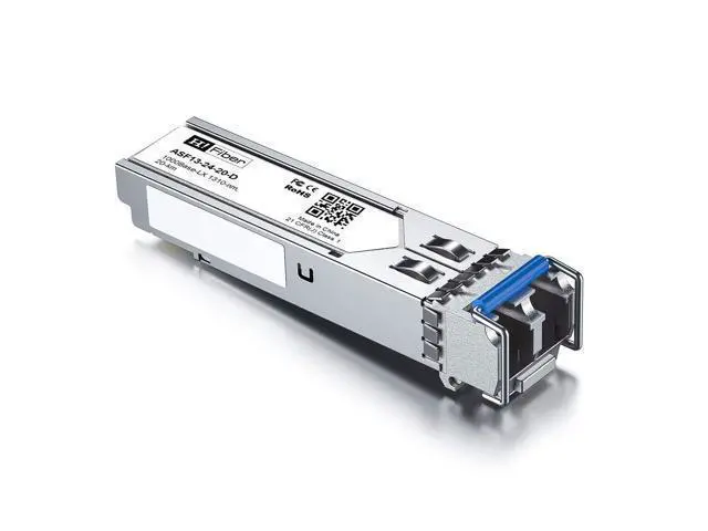 Alt view image 11 of 14 - H!Fiber 4 Pack 1.25G Single Mode SFP LC Module, 1000Base-LX/LH Fiber Transceiver for Cisco GLC-LH-SMD, Meraki, Ubiquit UniFi, TP-Link, Fortinet, Intel, Netgear, Mikrotik and More (SMF,1310nm,20km,DDM)
