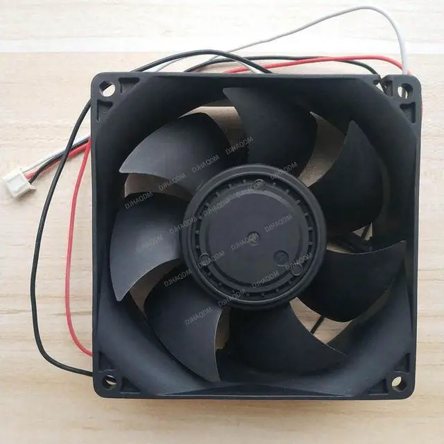 Alt view image 9 of 10 - Compatible for YM2409PMB1 24V 0.33A 92x92x38mm 3-Wire Cooling Fan