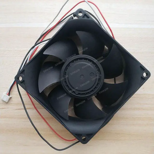 Alt view image 10 of 10 - Compatible for YM2409PMB1 24V 0.33A 92x92x38mm 3-Wire Cooling Fan