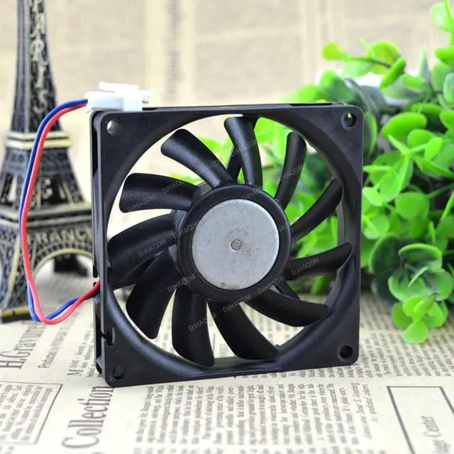 Alt view image 9 of 10 - Compatible for DC Petit Ace 15 109P0812M706 12V 0.09A 8cm 8015 2-Wire Cooling Fan