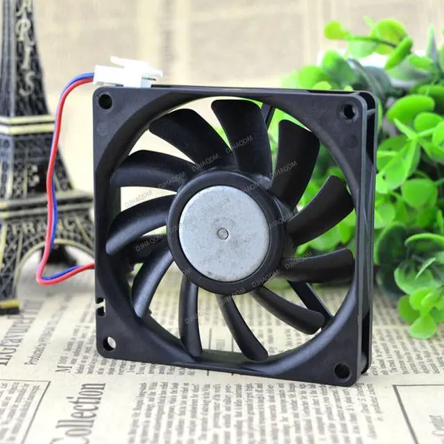 Alt view image 10 of 10 - Compatible for DC Petit Ace 15 109P0812M706 12V 0.09A 8cm 8015 2-Wire Cooling Fan