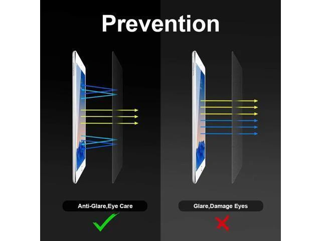 Alt view image 11 of 14 - Paper-Like Screen Protector for New iPad 9.7 2018 2017 / iPad Pro 9.7 2016 / iPad Air 2 / iPad Air Paper Texture Film Special for Writing Drawing and Sketching Apple Pencil Compatible