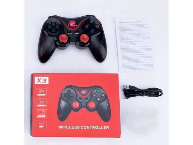 Alt view image 8 of 8 - X3 wireless Bluetooth gamepad directly connected to Android IOS game X3 mobile Bluetooth gamepad