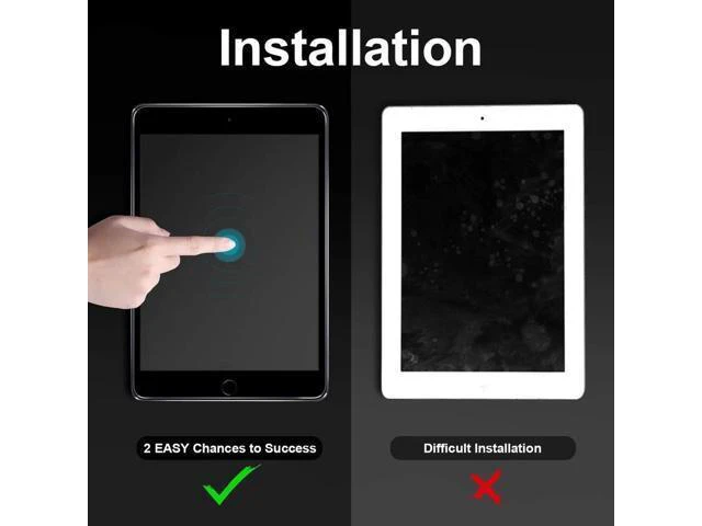 Alt view image 13 of 14 - Paper-Like Screen Protector for New iPad 9.7 2018 2017 / iPad Pro 9.7 2016 / iPad Air 2 / iPad Air Paper Texture Film Special for Writing Drawing and Sketching Apple Pencil Compatible