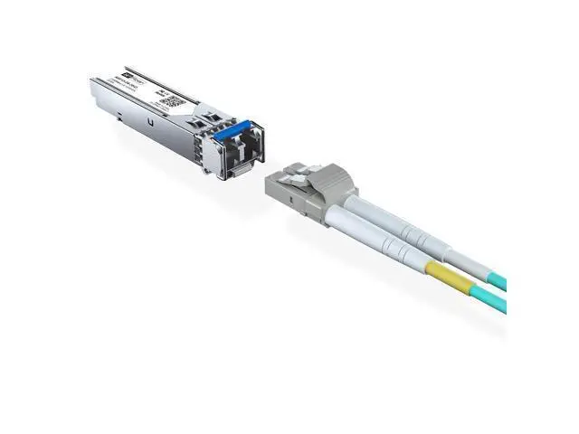 Alt view image 12 of 14 - H!Fiber 4 Pack 1.25G Single Mode SFP LC Module, 1000Base-LX/LH Fiber Transceiver for Cisco GLC-LH-SMD, Meraki, Ubiquit UniFi, TP-Link, Fortinet, Intel, Netgear, Mikrotik and More (SMF,1310nm,20km,DDM)