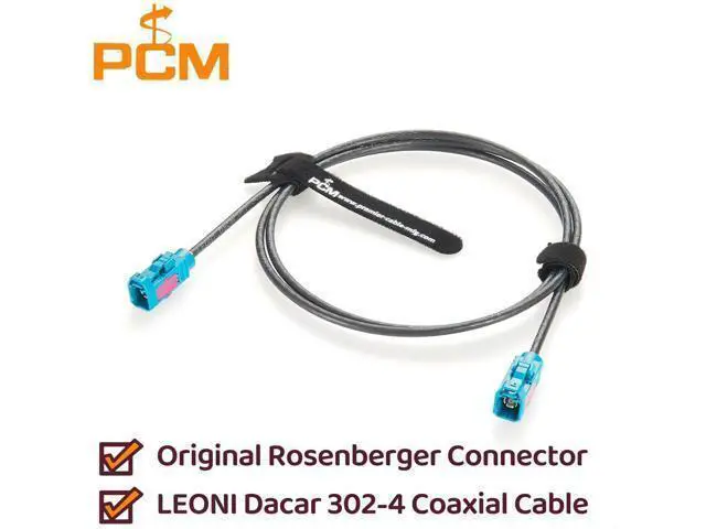 Alt view image 8 of 12 - Original Rosenberger 59Z113-000-Z FAKRA Z Female to Female RF Coaxial Cable 50 Ohm Vehicle Car GPS Antenna Extension Cable for ADAS, FPD-Link GMSL2 Camera, Satellite Radio, Infotainment (2M/6.6FT)