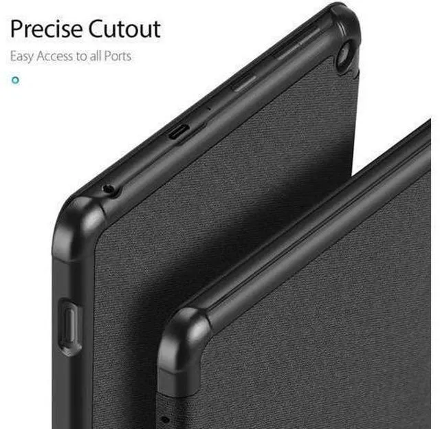 Alt view image 13 of 14 - Case for All-New Kindle Fire HD 8 2020 / Fire HD 8 Plus 2020 10th Generation Ultra Slim Smart PC Shell Folding Stand Cover with Auto Sleep Wake
