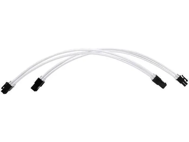 Alt view image 8 of 12 - Black Braided PSU Extension Cable Kit, 18AWG ATX 24Pin + EPS 8Pin + PCIe 8Pin Cables with Cable Combs
