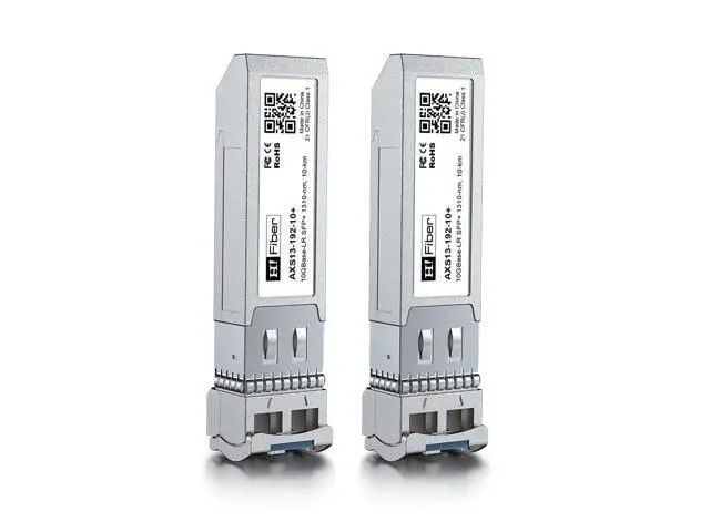 Alt view image 8 of 14 - H!Fiber 10GBase-LR Fiber SFP+ Transceiver, 10Gb Single Mode SFP+ LC Module, for Cisco SFP-10G-LR, Ubiquiti UF-SM-10G, UniFi, Mikrotik, Netgear,D-Link,TP-Link, (SMF,1310nm,10km,DDM) 2 Pack