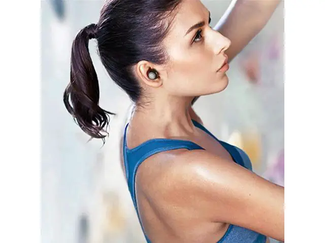 Alt view image 12 of 14 - Bluetooth Wireless Earbuds Touch Control Stereo Mini Sports Earphones With Charging Case Microphone Sweatproof Noise Cancelling Bluetooth In-Ear Headset For iPhone Samsung iPad Android Bluetooth 5.0
