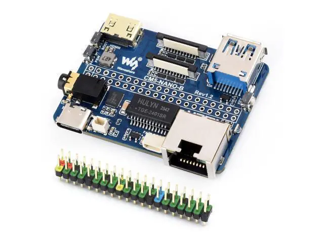 Alt view image 6 of 10 - Nano Base Board (B), Compatible with Raspberry Pi Compute Module 5, Same Size As The CM5, Base Board for Compute Module 5 Lite/eMMC