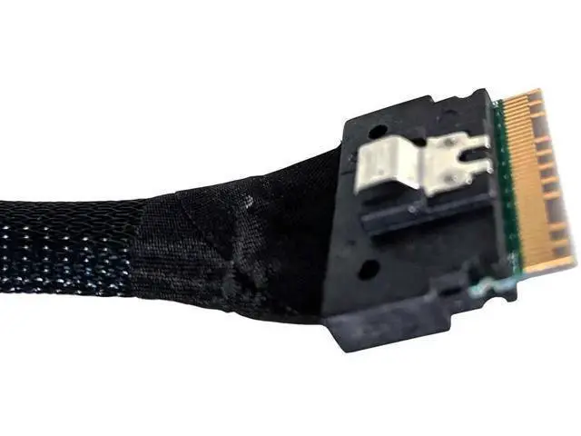 Alt view image 7 of 8 - 70CM SlimSAS 8X Interconnect Cable, SFF-8654 74Pin Male to Male Server Storage Cable