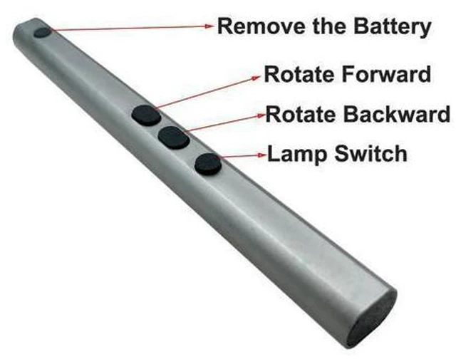 Alt view image 7 of 8 - Electric Corner Torx T5 Screwdriver with LED for Mavic 3 to Remove the screw inside Middle Shell
