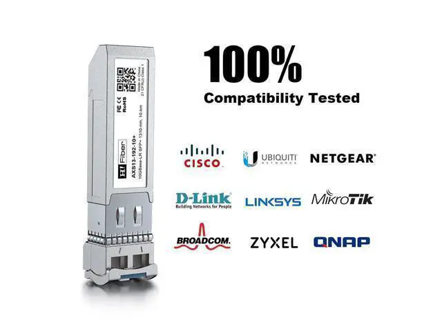 Alt view image 12 of 14 - H!Fiber 10GBase-LR Fiber SFP+ Transceiver, 10Gb Single Mode SFP+ LC Module, for Cisco SFP-10G-LR, Ubiquiti UF-SM-10G, UniFi, Mikrotik, Netgear,D-Link,TP-Link, (SMF,1310nm,10km,DDM) 2 Pack
