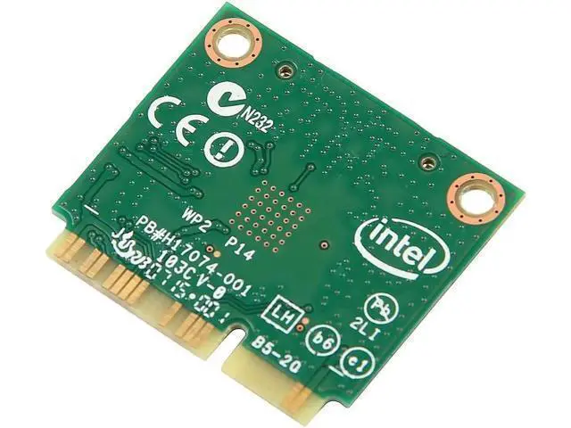 Alt view image 9 of 14 - Mini pcie WiFi Card Dual Band Wireless AC 7260 PCI Express Card 802.11ac 2x2 Wi-Fi 7260hmw Bluetooth 4.0 PCIe Half WiFi Card 802.11 b/a/g/n/ac for Laptop Window 7 8 8.1 10 Linux 2.4.x/2.6.x or Later