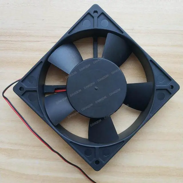 Alt view image 10 of 10 - Compatible for Bi-Sonic BP1202524H 24V 0.24A 12025 12cm 2-Wire Cooling Fan