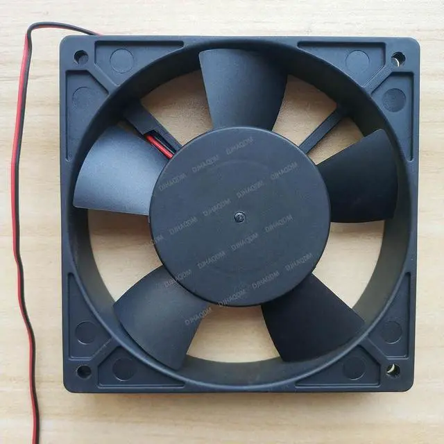 Alt view image 9 of 10 - Compatible for Bi-Sonic BP1202524H 24V 0.24A 12025 12cm 2-Wire Cooling Fan