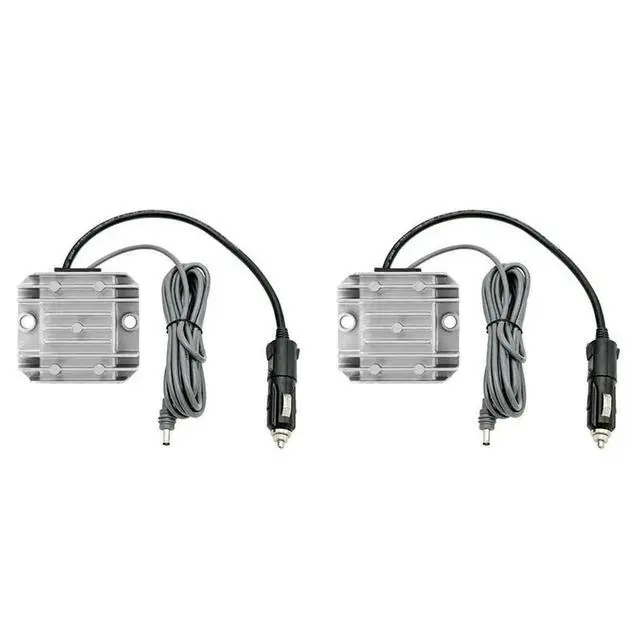 Alt view image 4 of 6 - 2X 12-24V To 30V Power Converter With Car Cigarette Lighter Input And 9-28V To 30V 3.5A Cable 3 Meters For Star