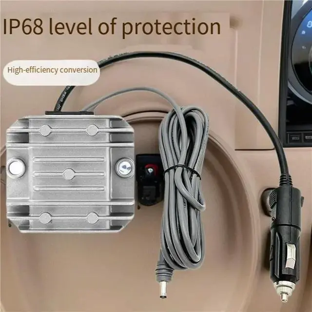Alt view image 6 of 6 - 2X 12-24V To 30V Power Converter With Car Cigarette Lighter Input And 9-28V To 30V 3.5A Cable 3 Meters For Star