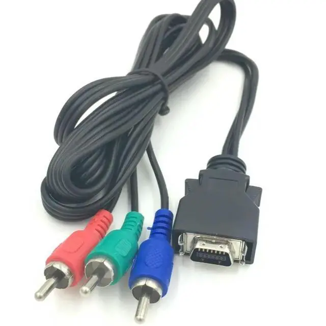 Alt view image 3 of 4 - CN14P D-Terminal 14 Pin To 3RCA3AV 3RCA 3AV Video Adapter Cable Color Component Cable Conversion line 1.5m