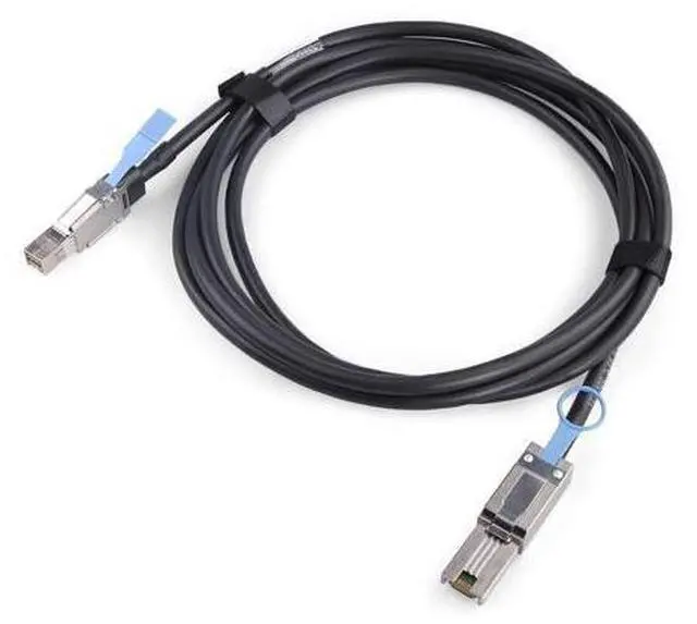Alt view image 12 of 12 - External Mini SAS HD SFF-8644 to SFF-8088 Hybrid Cable for Server, Raid Card & PCI Express Controller, 2-m(6.56ft)
