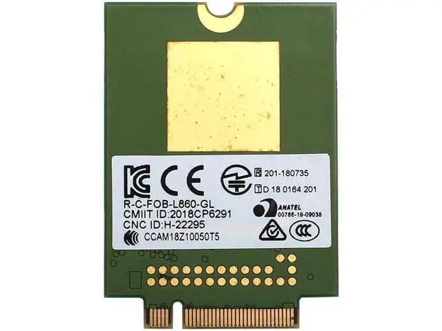 Alt view image 6 of 8 - FDD-LTE TDD-LTE Cat16 Fibocom L860-GL 4G Module Wlan Card SPS#L27188-001 For HP laptop Elitebook X360 830 840 850