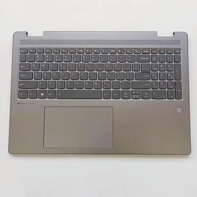 Alt view image 4 of 6 - For YOGA 7 16IAP7 C shell backlit keyboard, storm gray, integrated display SG 5CB1J01857