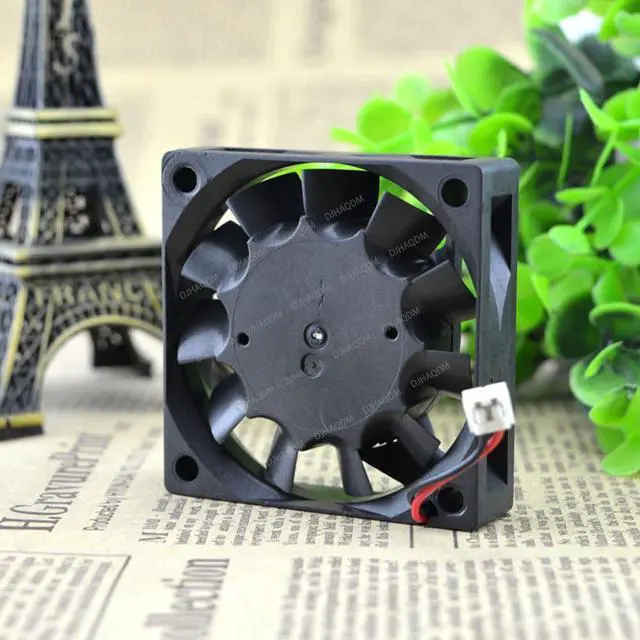 Alt view image 10 of 10 - Compatible for Mitsubishi MMS-06E24DH 24V 0.08A 6cm 6015 2-Wire Cooling Fan