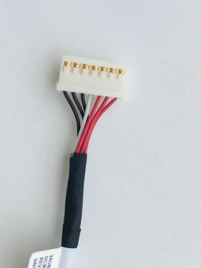 Alt view image 5 of 6 - For XPS 15-9550 9560 9570 Laptop Charging Interface Power Source Power Cable