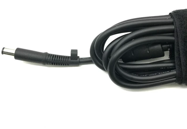 Alt view image 4 of 4 - 230W 240W 300W Copper DC Tip Plug Connector Cord Cable for Laptop Charger Adapter black Pin 7.4 x 5.0mm 1.8M