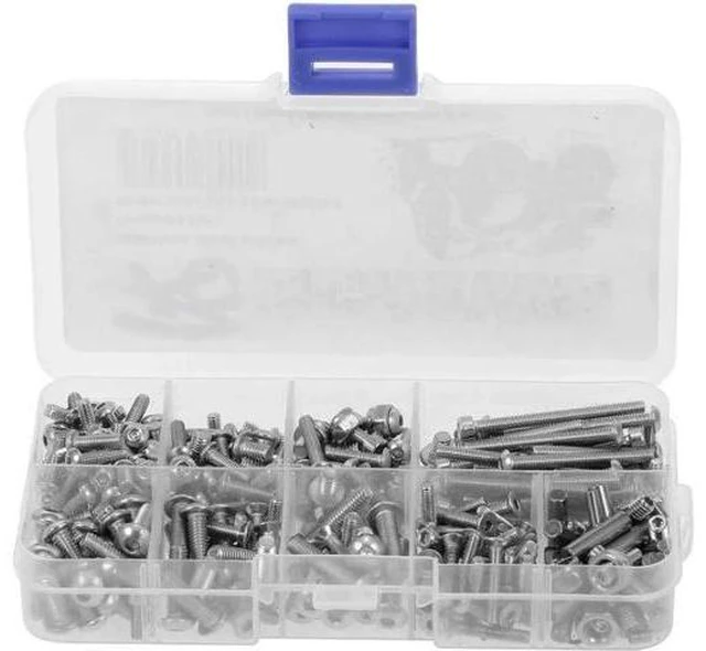 Alt view image 5 of 6 - RC Screws Stainless Steel Screws Kit for Traxxas E-REVO 1/10 RC Car Big-Foot Truck