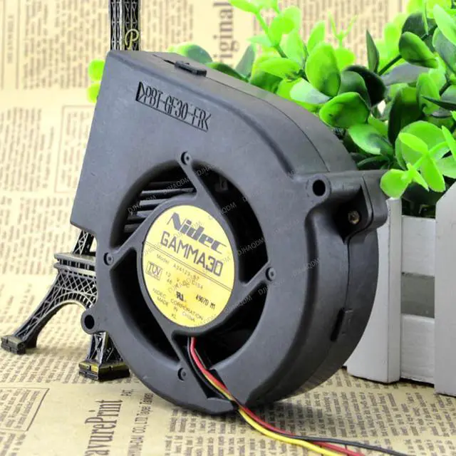 Alt view image 6 of 10 - Compatible for Nidec A34123-57 12V 0.46A 9733 3-Wire Cooling Fan