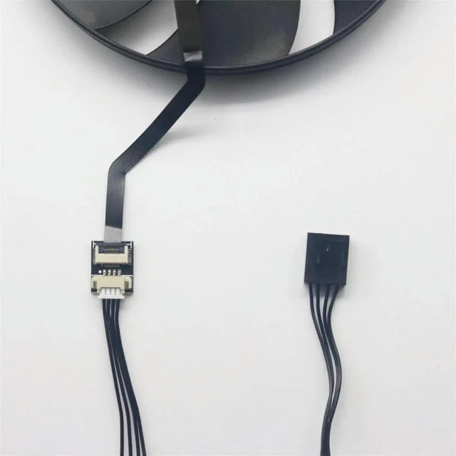Alt view image 3 of 4 - For 4090 Fan Adapter Cable Terminal Block for Motherboard 4-Pin and Graphics Card Mini 4-Pin Cable