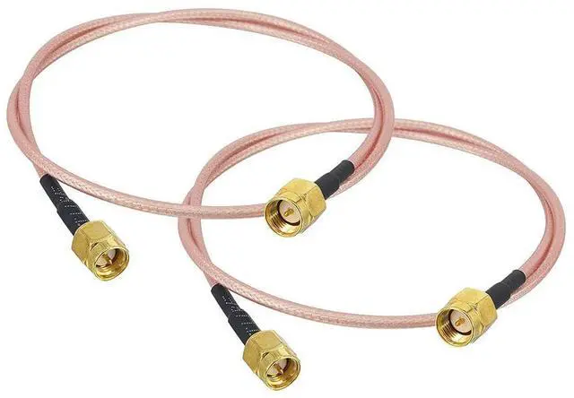 Alt view image 4 of 4 - Cable SMA Male Cable Antenna 50 CM Coaxial Cable SMA Male To SMA Male Coaxial Connector SMA Male RG316 SMA Male