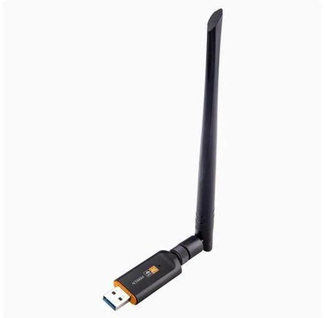 Alt view image 4 of 6 - 1300M dual-band wireless network card 2.4G/5.8G computer external USB3.0 gigabit wifi receiver adapter