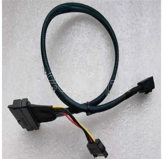 Alt view image 6 of 6 - 0.5M 12G Mini SAS HD to U.2 Cable, SFF-8643 to SFF-8639 NVMe SSD Server Storage Cable