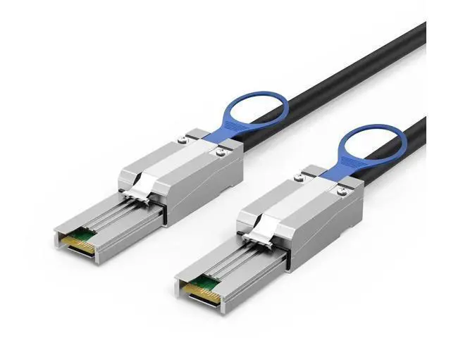 Alt view image 7 of 12 - 2M External Mini SAS Cable, SFF-8088 26Pin Male to SFF-8088 26Pin Male High-Speed Enterprise Storage Cable